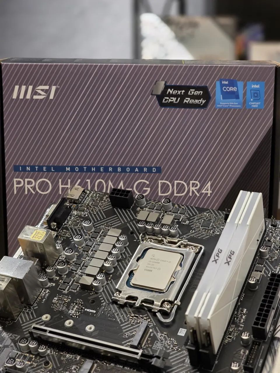 Kit upgrade i5 + h610m + 16gb ram - Foto 4