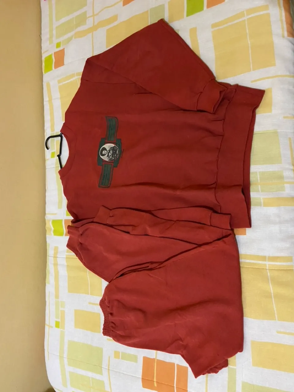 Conjunto Moletom M pra sair logo