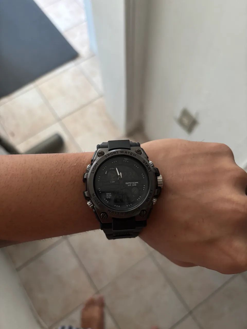Relógio Militar SANDA Estilo G - Foto 4