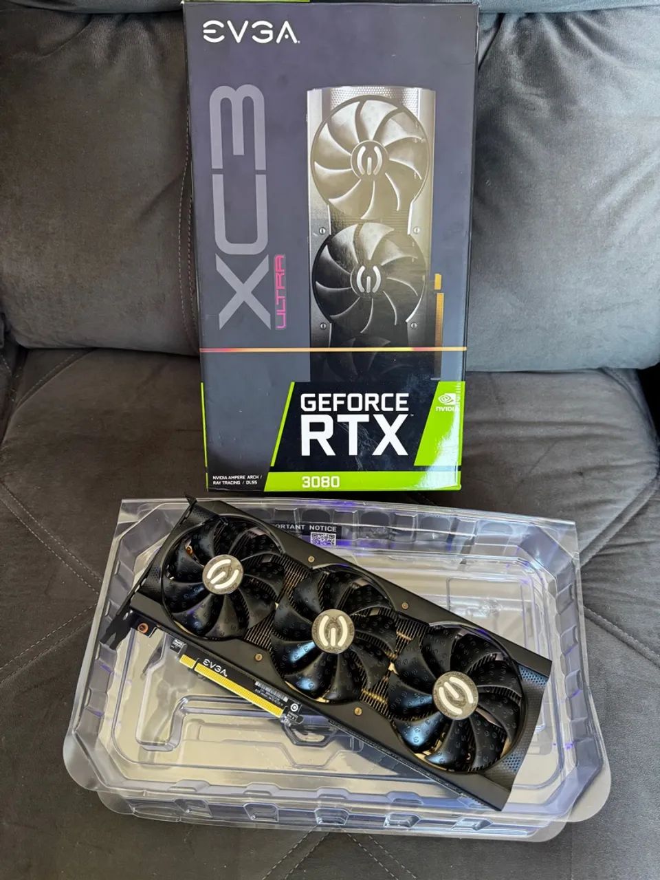 RTX 3080 EVGA XC3 ULTRA 10GB 