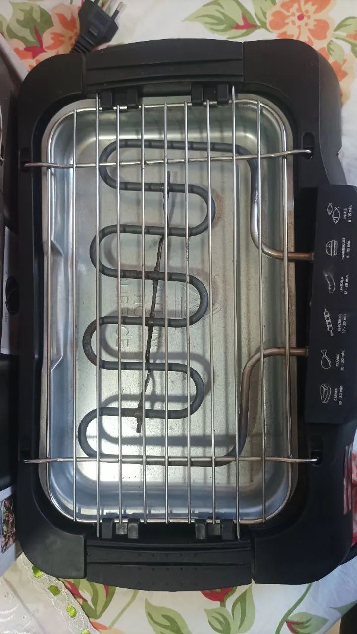 Churrasqueira elétrica Mundial  - Foto 3