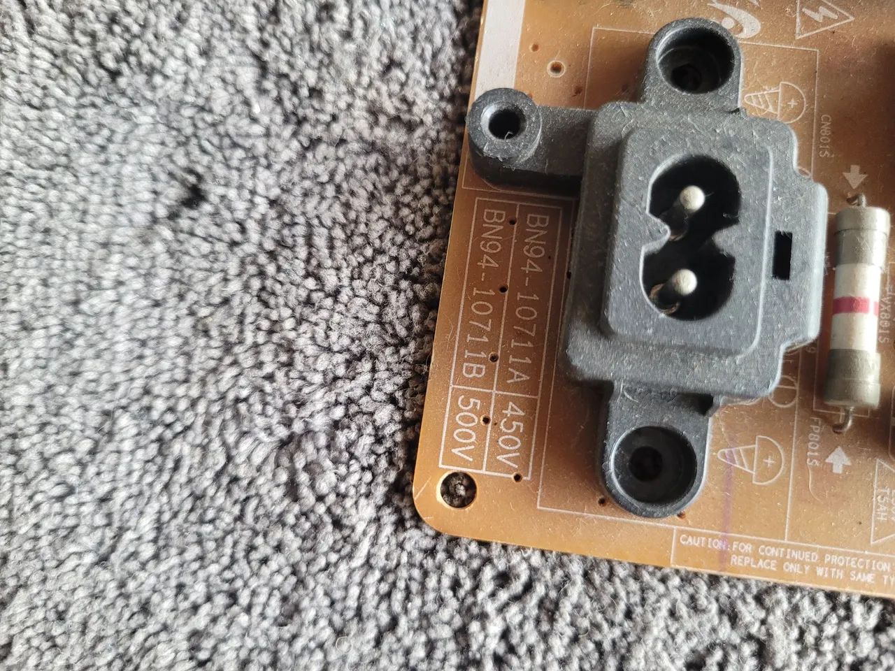 Placa fonte tv samsung un40ku600g bn94-10711a - Foto 4