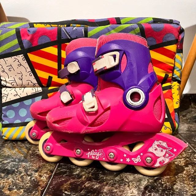 Patins Infantil Oxelo Inline - Foto 5