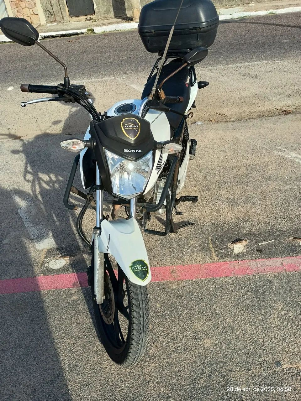 Honda CG 160 Cargo 2021-com autorização do Detran para transporte de 2 pessoas. - Foto 3