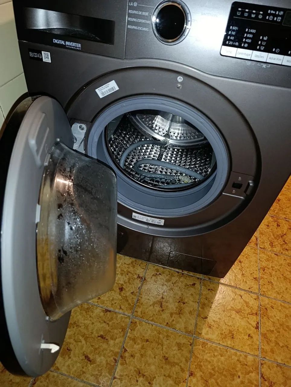 Máquina de Lavar Digital Inverter - defeito na placa 