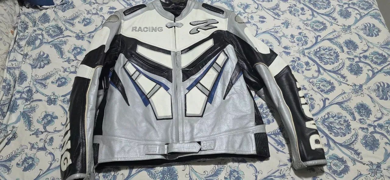 Vendo Jaqueta Couro Motoqueiro - Foto 3