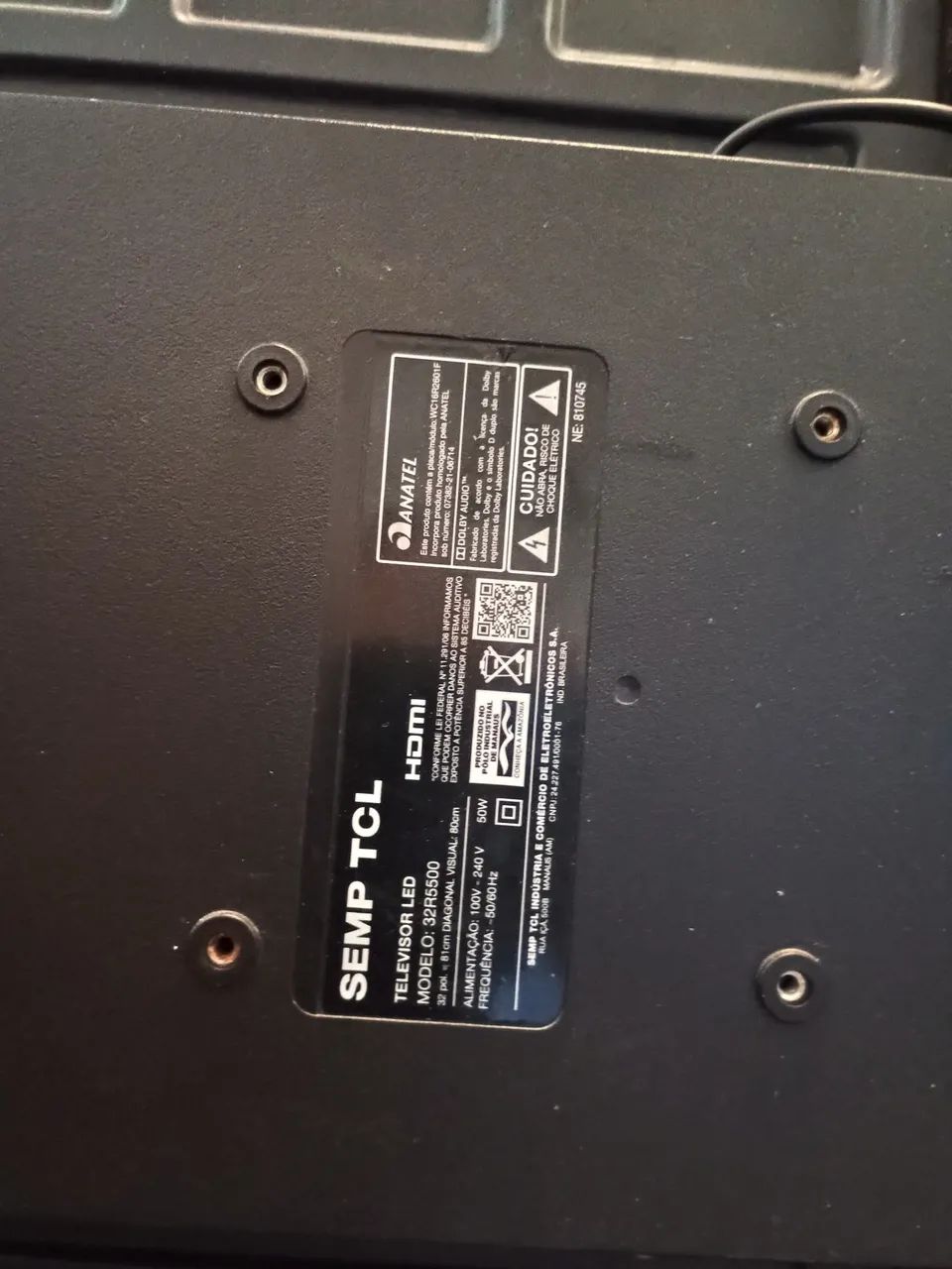 TV para retirada de peças - Foto 4