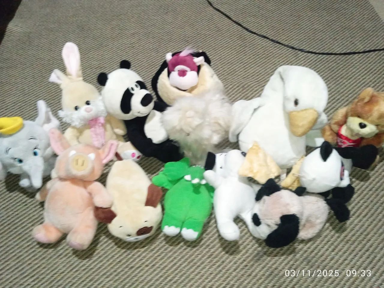 Pelúcias diversas, kit com 13 peças. - Foto 3