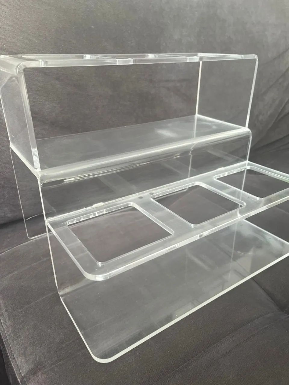 Suporte de garrafa de acrílico