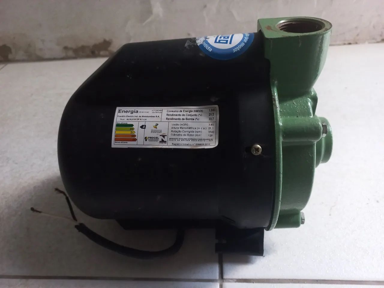 Motobomba Centrífuga Franklin Electric BCR-2010 - Foto 3