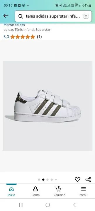 Tamanho Tenis Adidas Nino Tenis Adidas Tamanho 24 Tênis Infantil