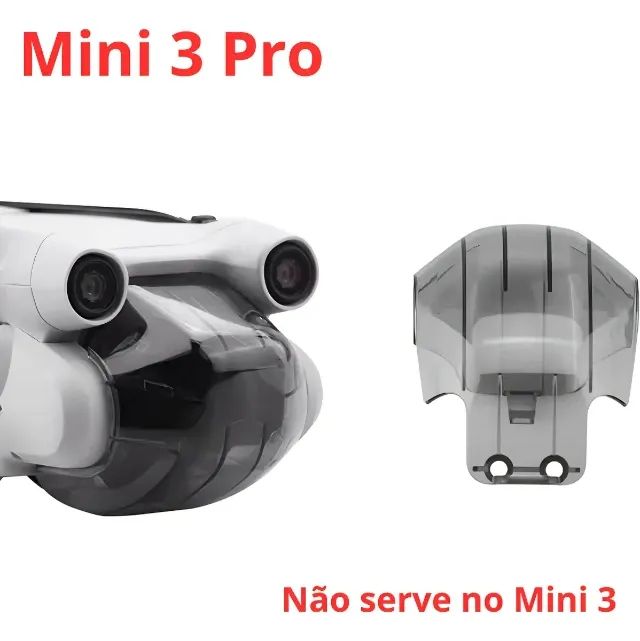 Protetor de Gimbal Lente Cover Compatível EXCLUSIVAMENTE com Drone Dji Mini 3 Pro - Foto 2