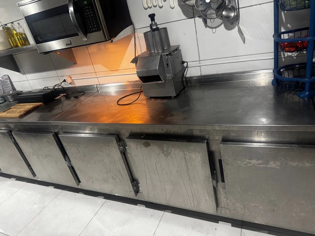 Bancada Refrigerada 4.3m inox