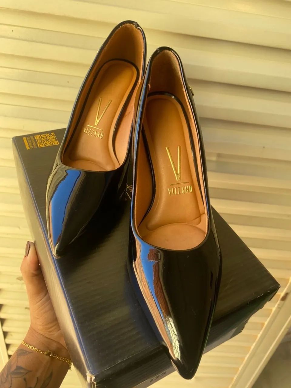 Sapato Scarpin Vizzano Preto - Elegância e Conforto