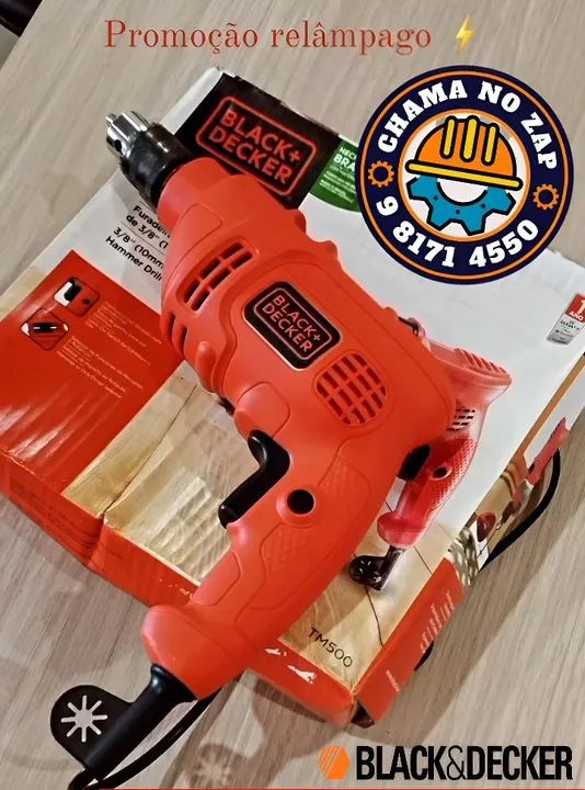 Furadeira Black Decker
