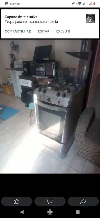 Fogao usado 4 bocas - Foto 3