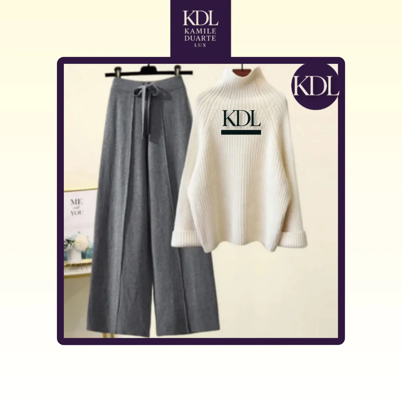 5 Conjuntos de Luxo Blusa e Calça - KDL