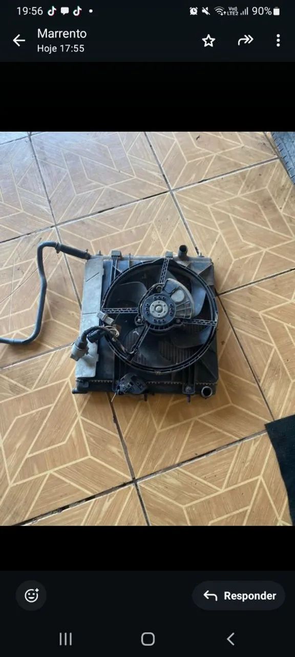Ventoinha e radiado 