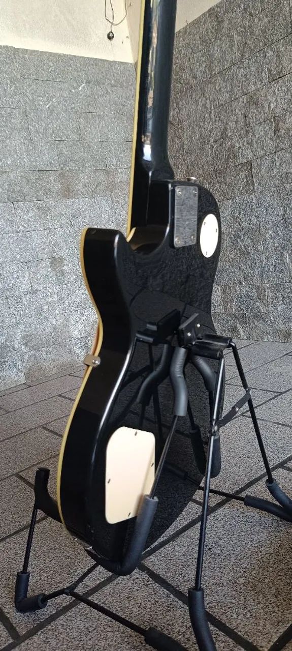 Guitarra Strinberg Les Paul Black + Amplificador  - Foto 4
