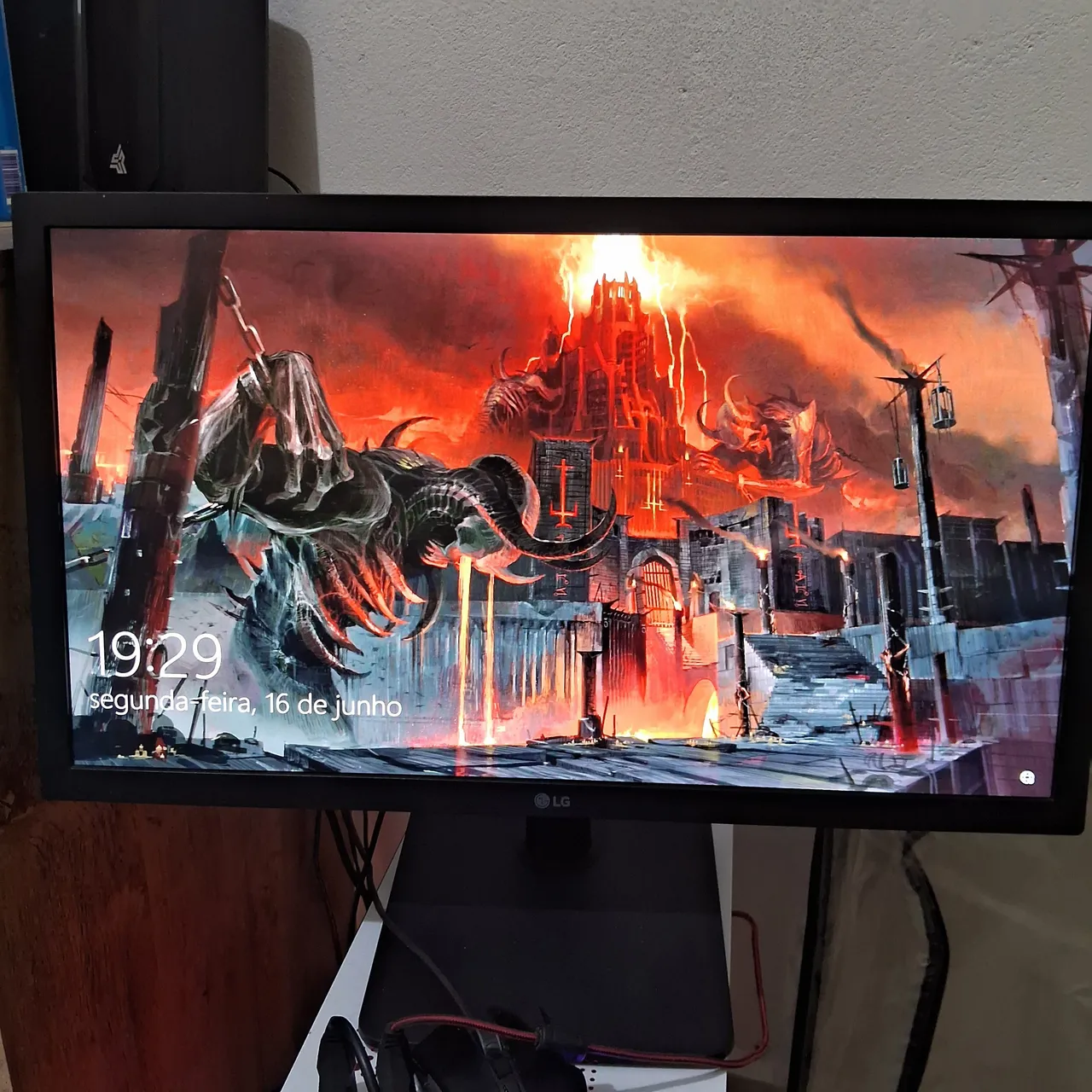 Monitor Gamer LG 75hz 5ms FreeSync 22MP410-B