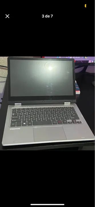 Notebook Positivo Duo C464C 2 em 1 - Ótimo para estudos e trabalho!