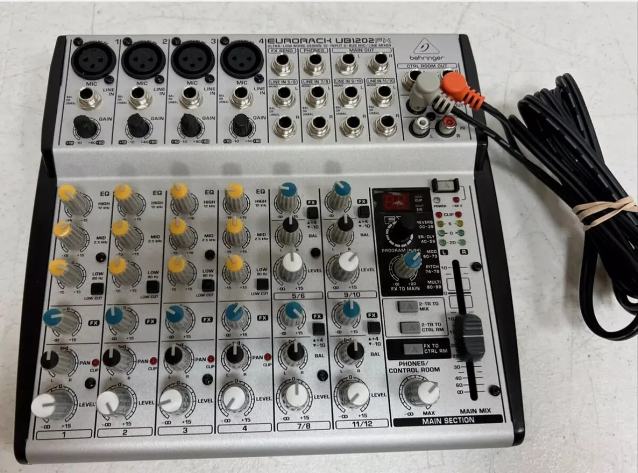 Mesa de Som Eurorack.