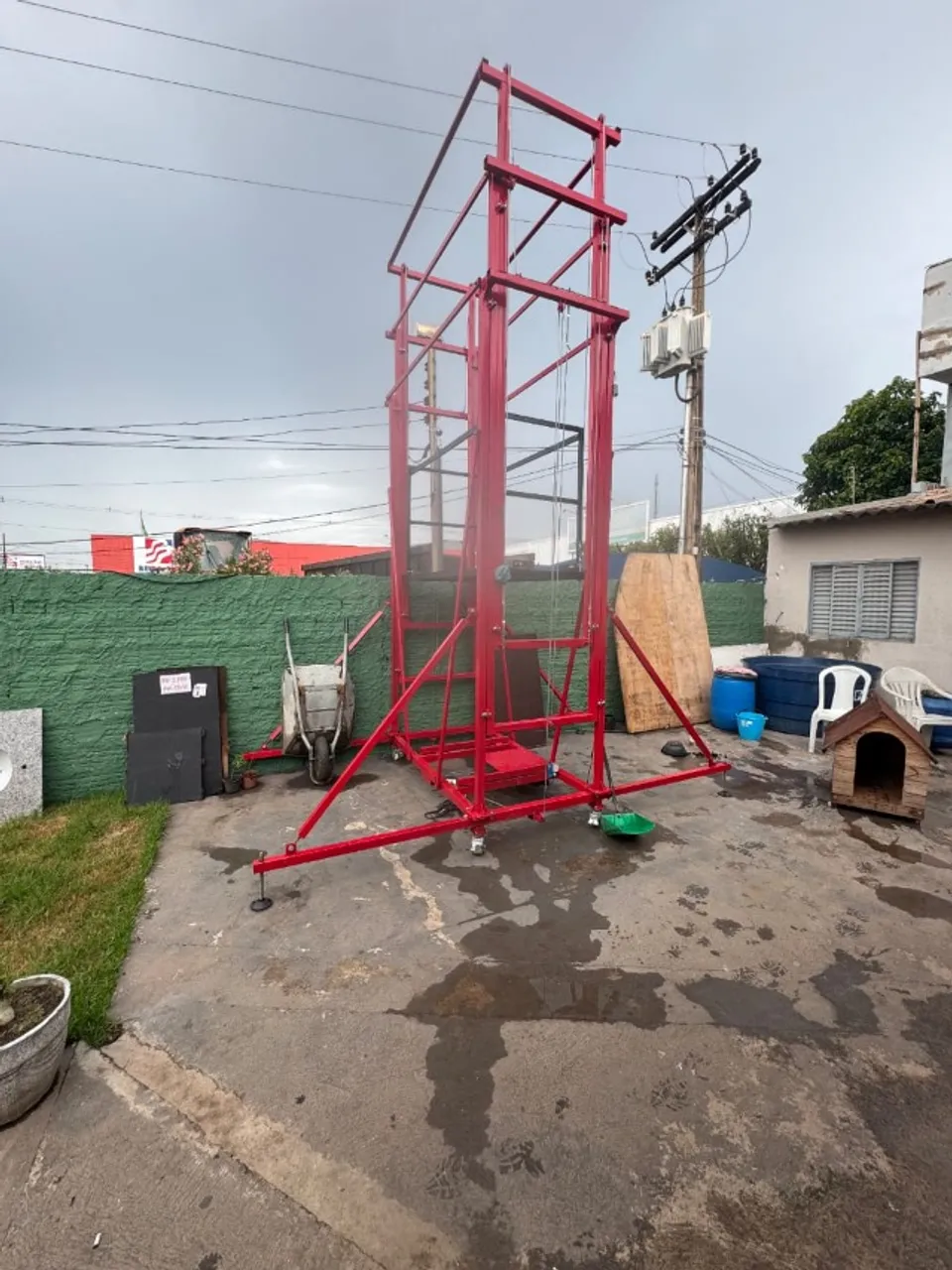 Andaime Elétrico 12 M Carga de 250k