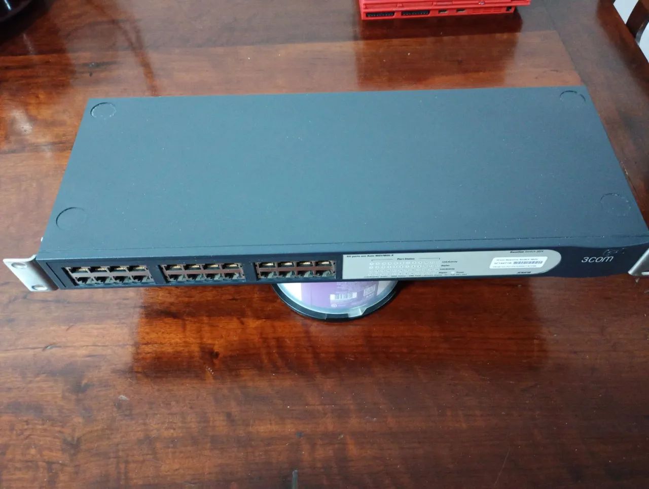 Switch de Rede 3Com 24 Portas  - Foto 5