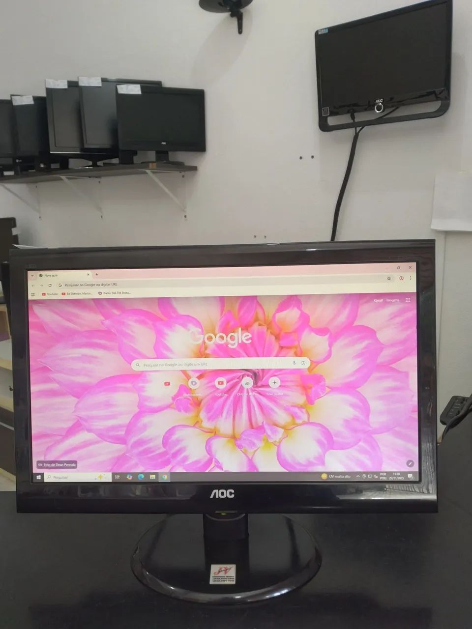 Monitor led 20" aoc top de imagem  - Foto 2
