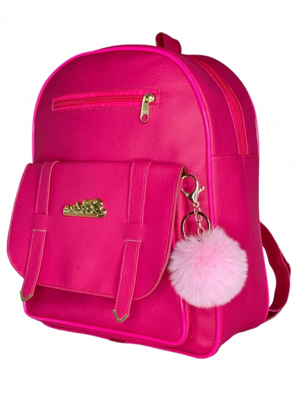 Mochila Feminina Bolsa Juvenil De Costas com Alça - Foto 4