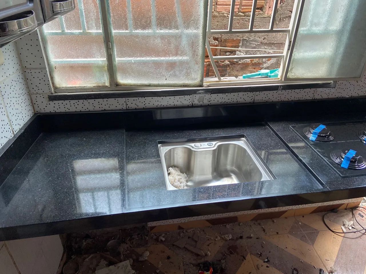 Balcão de mármore ou granito. Balcão americano, península ou ilha  - Foto 6