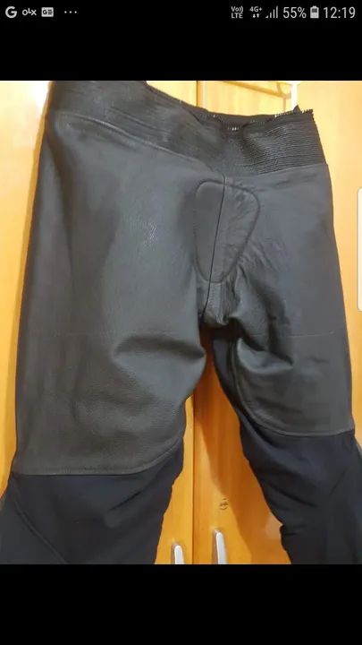 Calça de Couro moto sport  - Foto 5