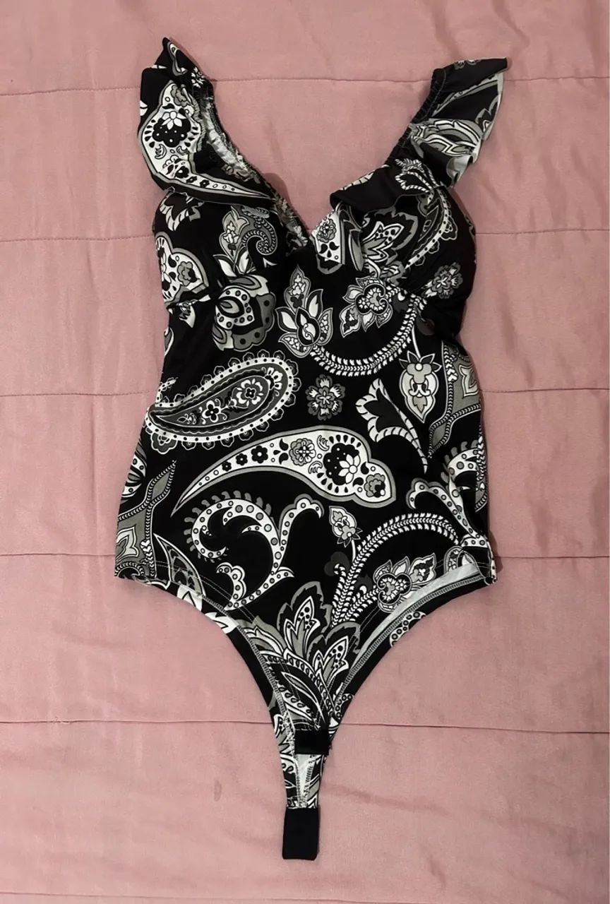 Body estampado tamanho M