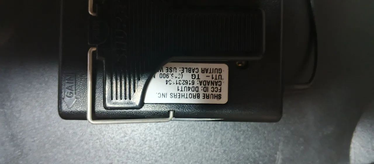 Microfone shure auricular 64318187499522123