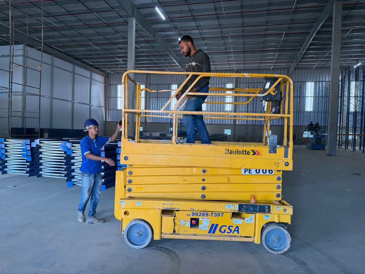 Aluguel de plataforma elevatória. - Foto 3