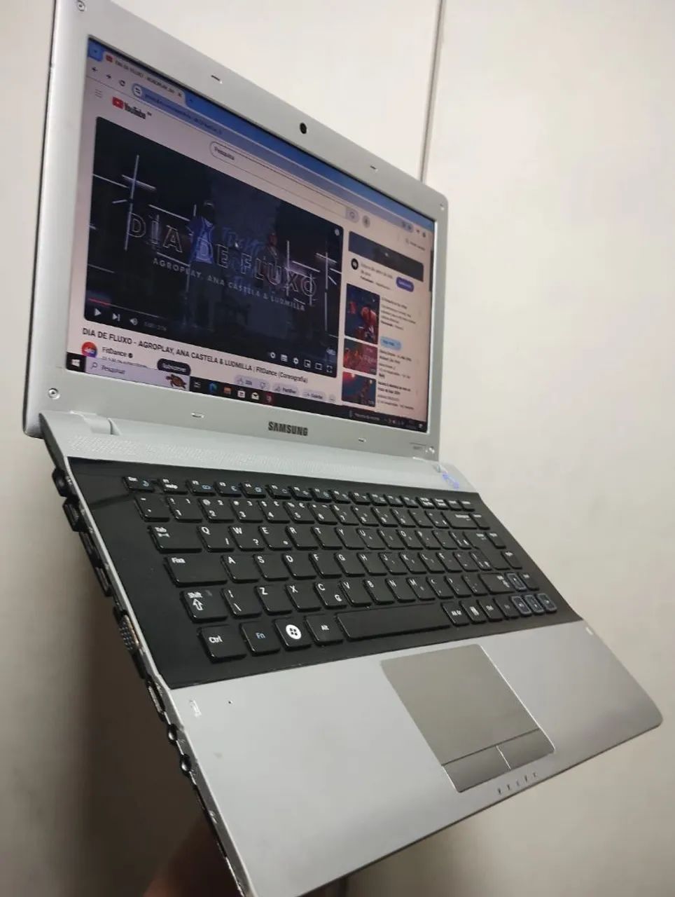 Notebook Samsung Intel com SSD e bateria boa e garantia e entrega 