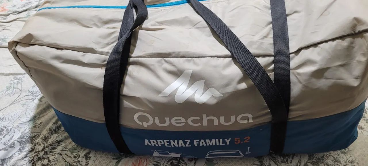 Barraca Quechua Arpenaz Family 5.2 para 5 pessoas, 3 adultos  e 2 crianças  - Foto 6