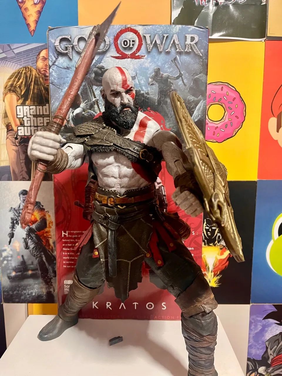 Action Figure Kratos God of War  - Foto 2