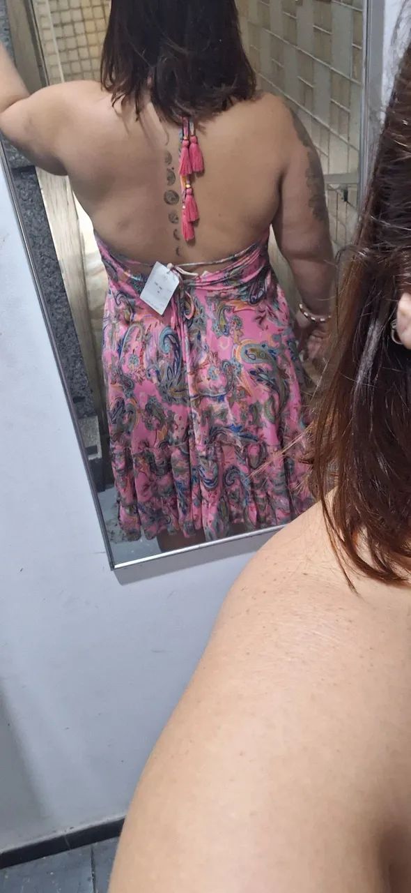 Vestido indiano Estampado Floral - Foto 5