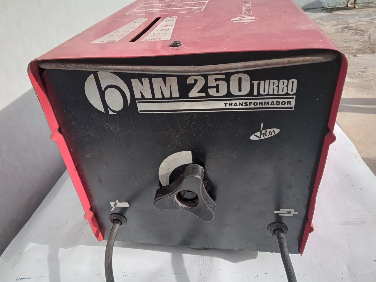 Transformador de Solda NM 250 Turbo
