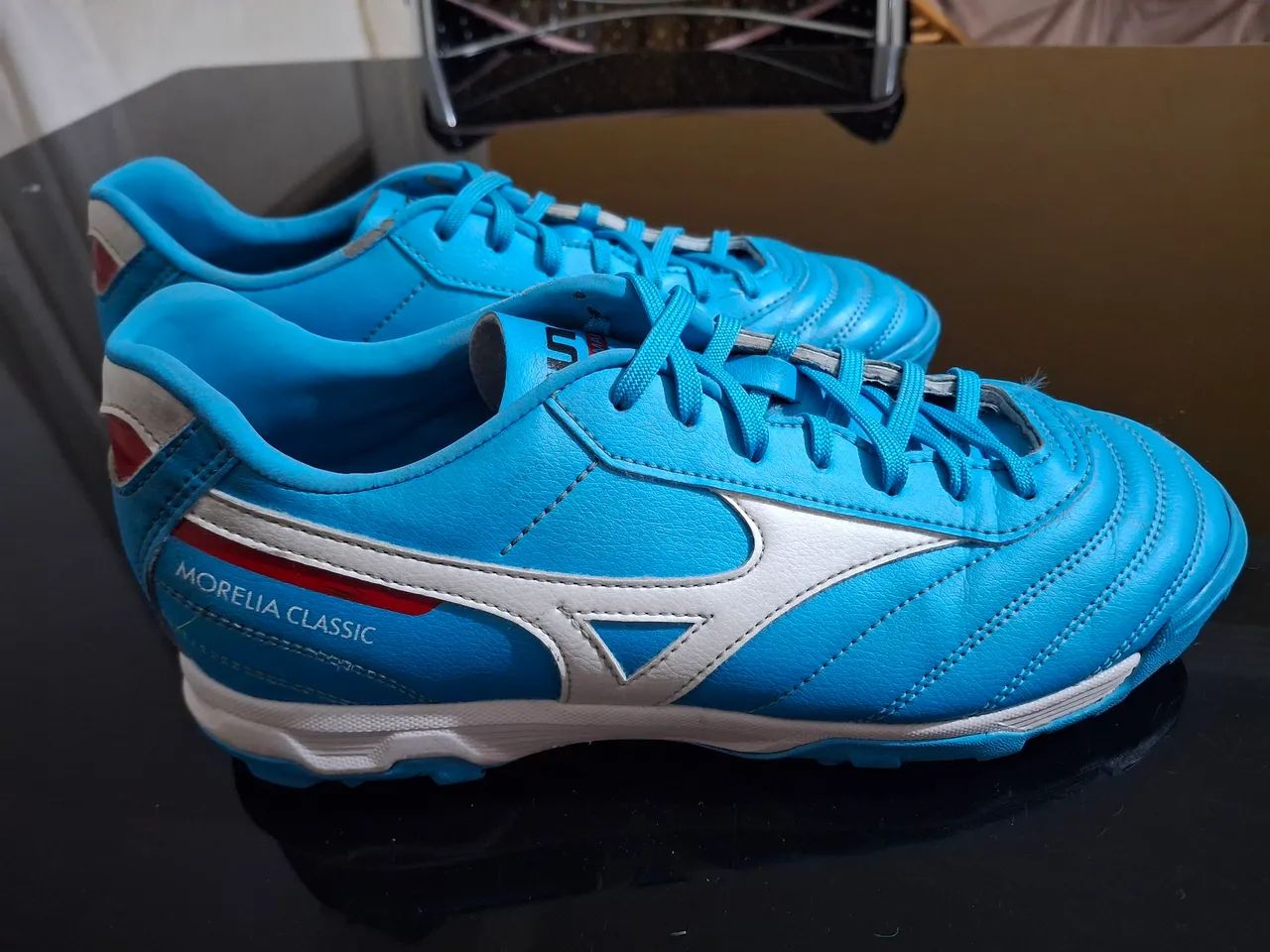 Chuteira 38 Society Mizuno Morelia Classic