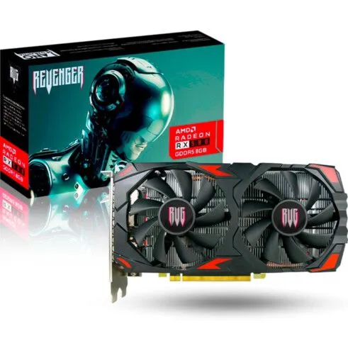 PLACA DE VIDEO-G-RX580/8G<br>R$800,00