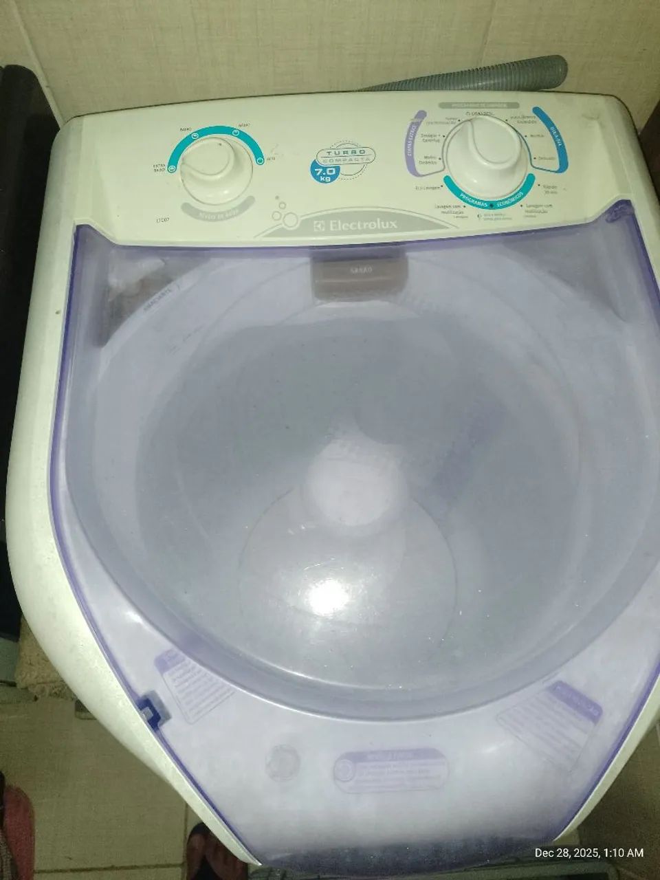 Eletrolux turbo compacta 7.0 kg - Foto 2