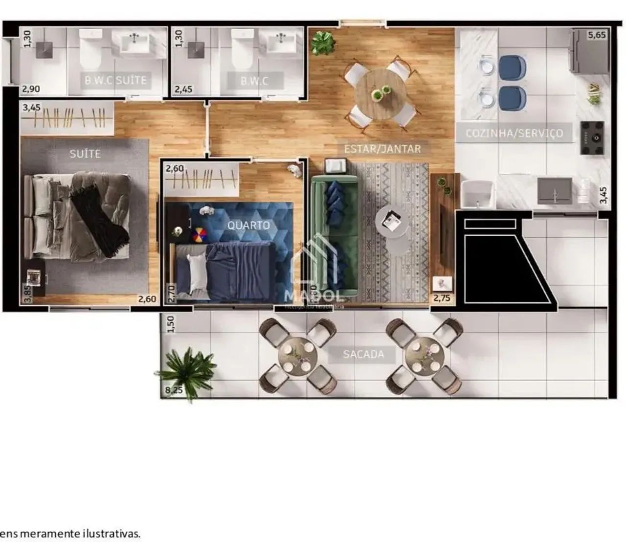 Apartamento à Venda em Centro, Ponta Grossa - PR - Foto 2