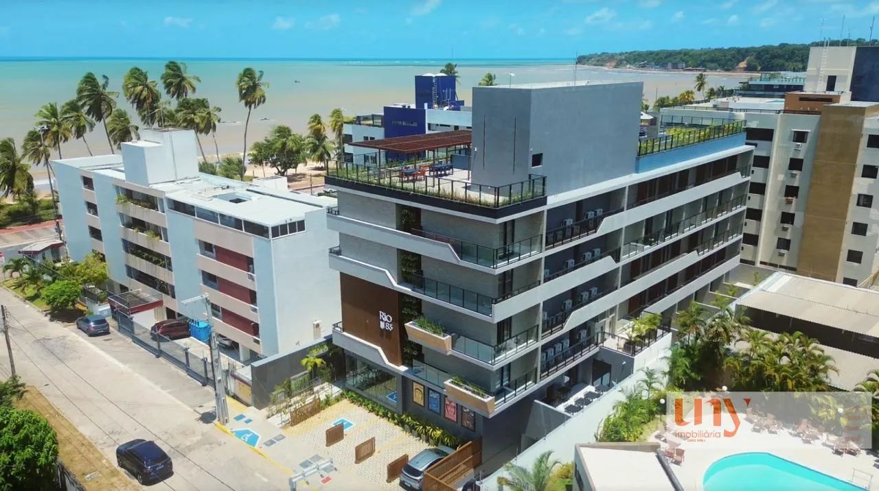 Flat novo com 23 m² e vista para o mar no Cabo Branco - Foto 2
