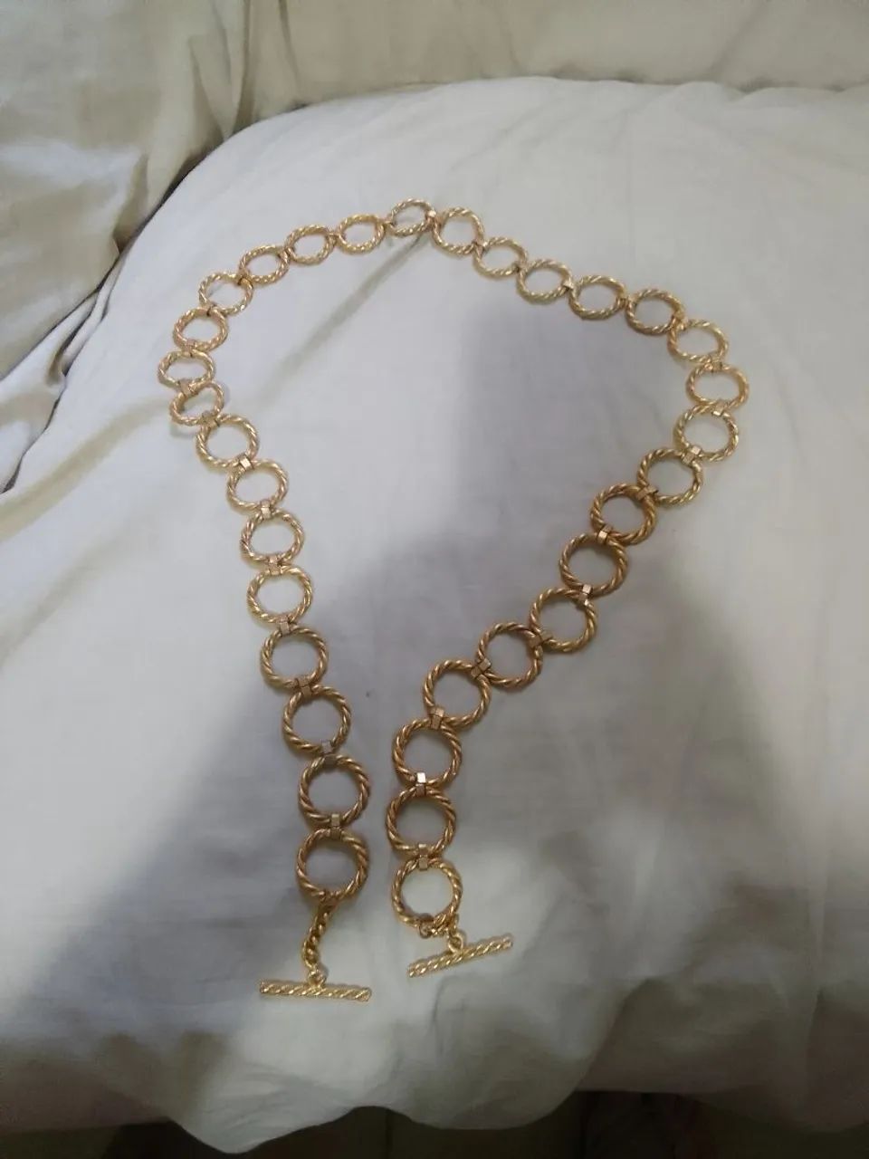 11_ Cinto dourado - Foto 2