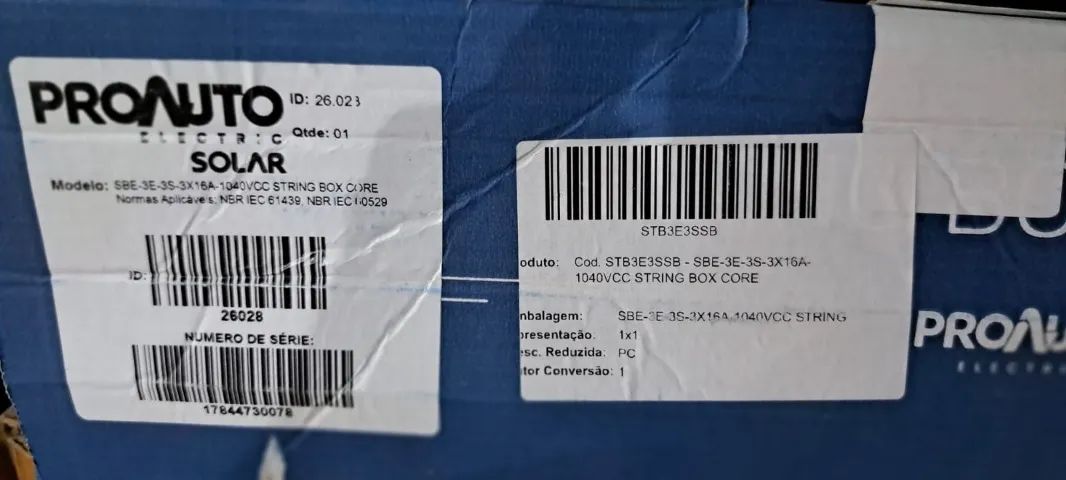 STRING BOX CORE SBE/3E-3S/6S-6X16A-1040VCC PROAUTO - Foto 4