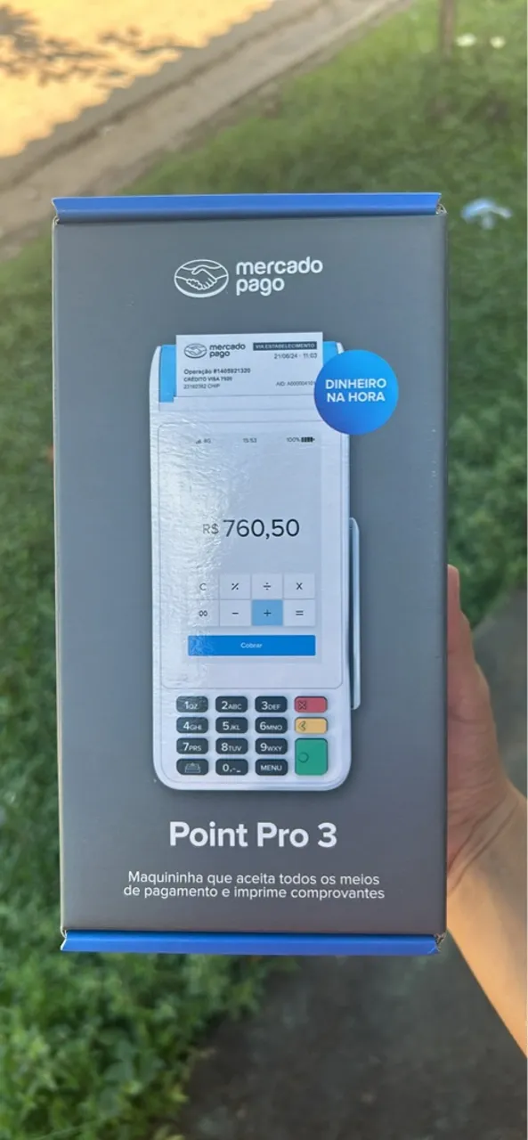 Máquina de cartão Point pro 3 LANÇAMENTO