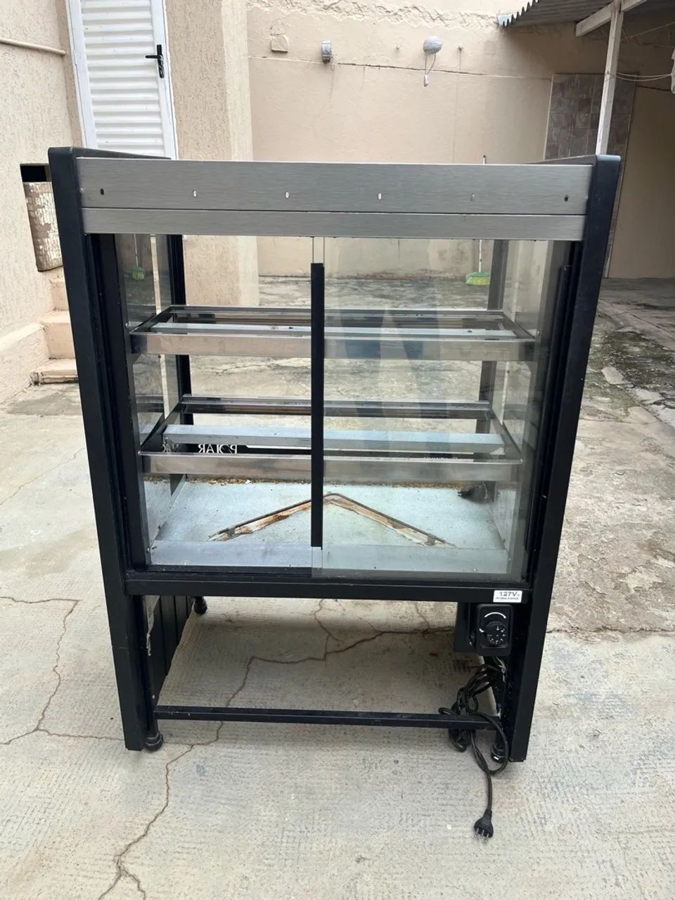 Vitrine Expositora de salgados para Padaria, lanchonete e restaurante 