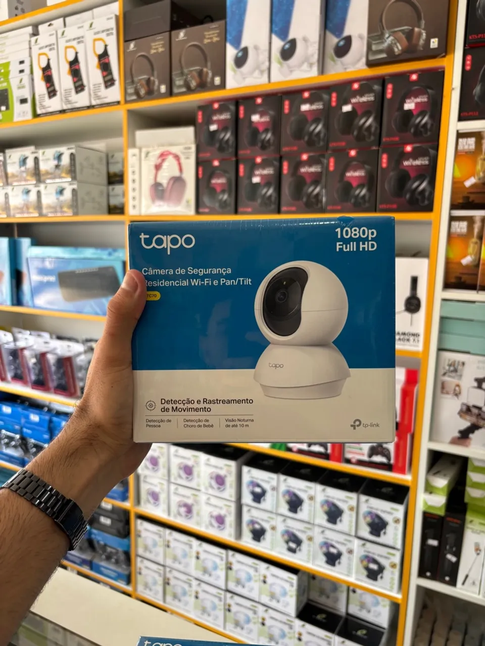 Câmera TP LINK FUL HD 360° - Nacional 